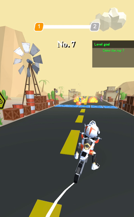 Moto 3D Racing Challenge Screenshot 3
