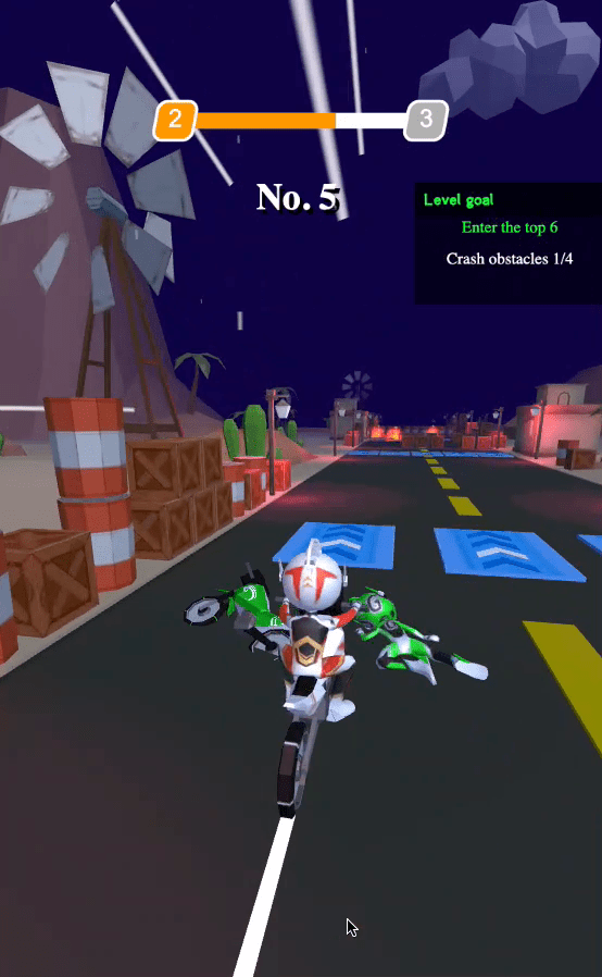 Moto 3D Racing Challenge Screenshot 5