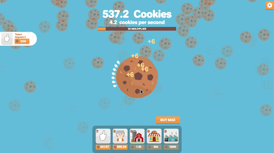 Cookie Tap Screenshot 1