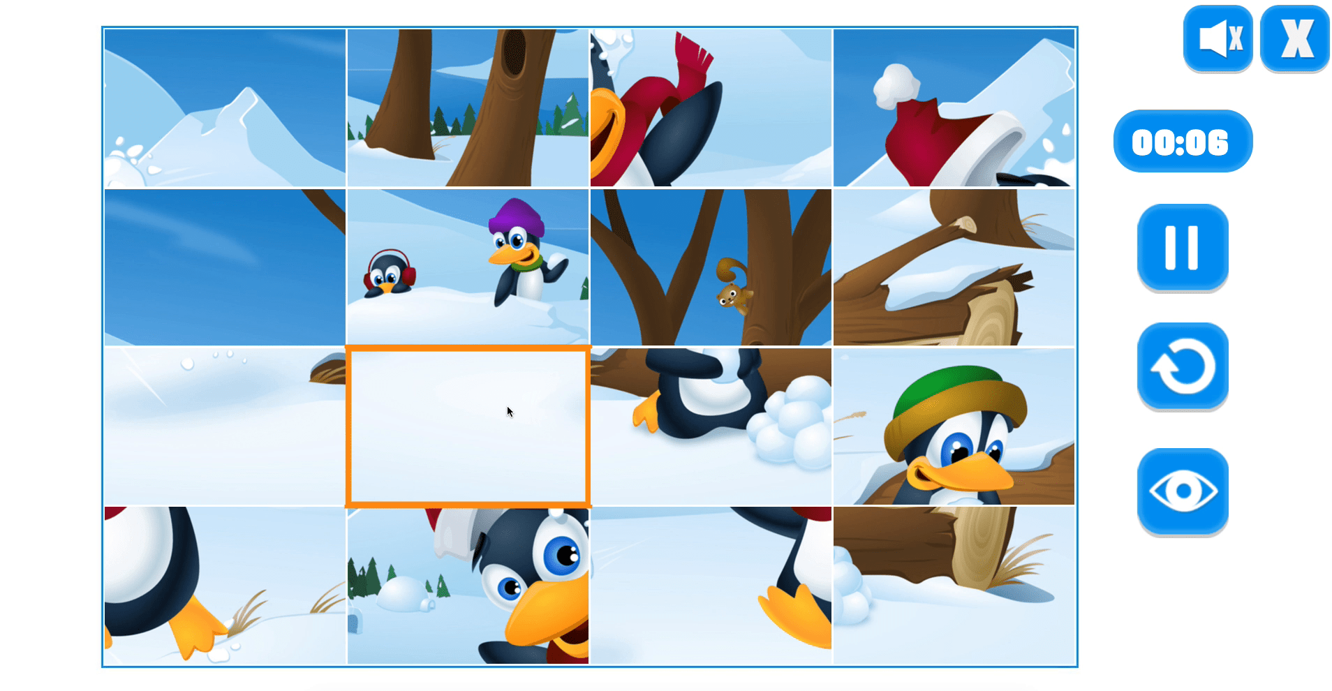 Cute Penguin Slide Screenshot 10