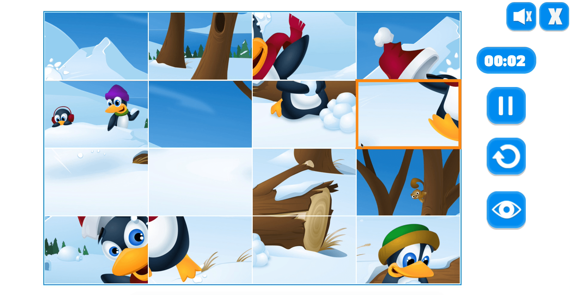 Cute Penguin Slide Screenshot 11