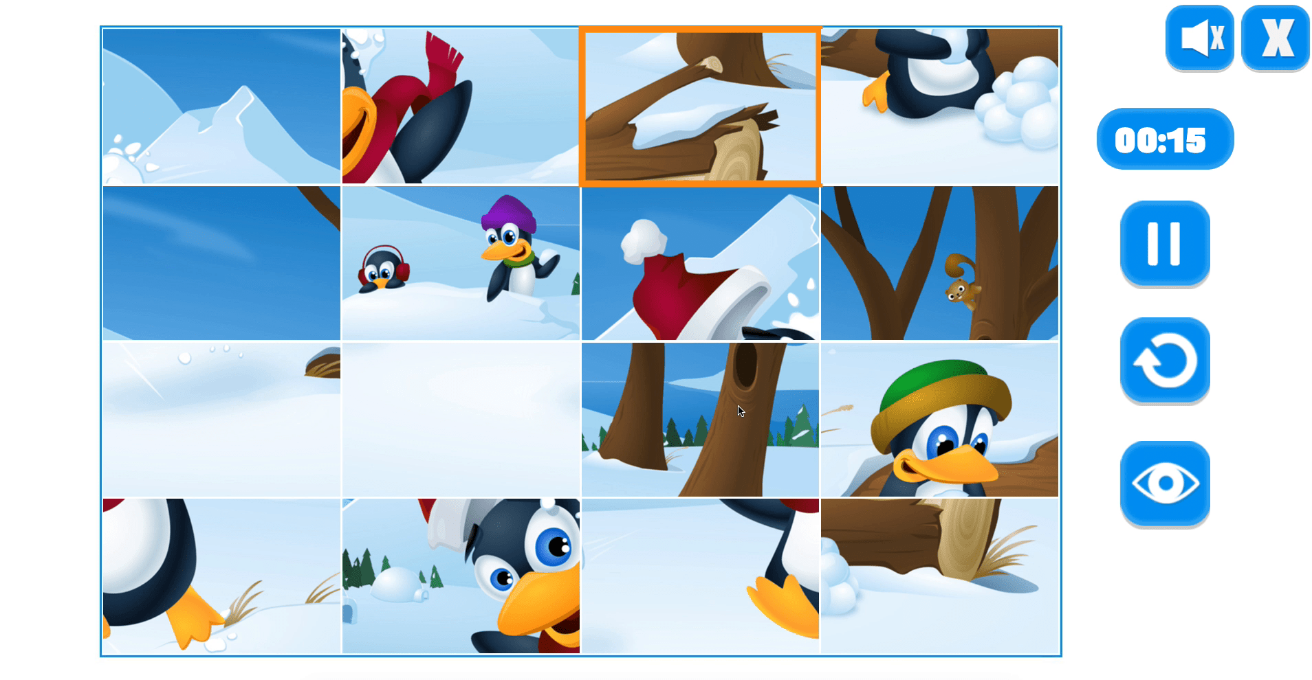 Cute Penguin Slide Screenshot 12