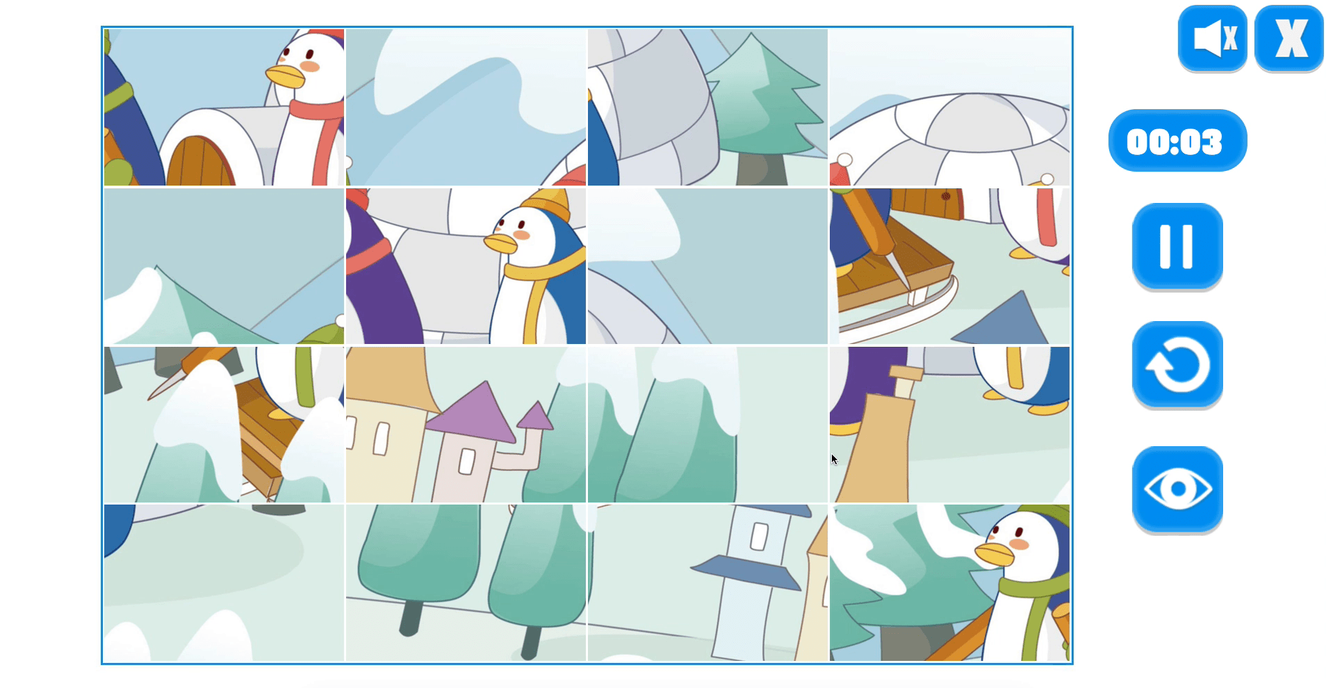 Cute Penguin Slide Screenshot 4