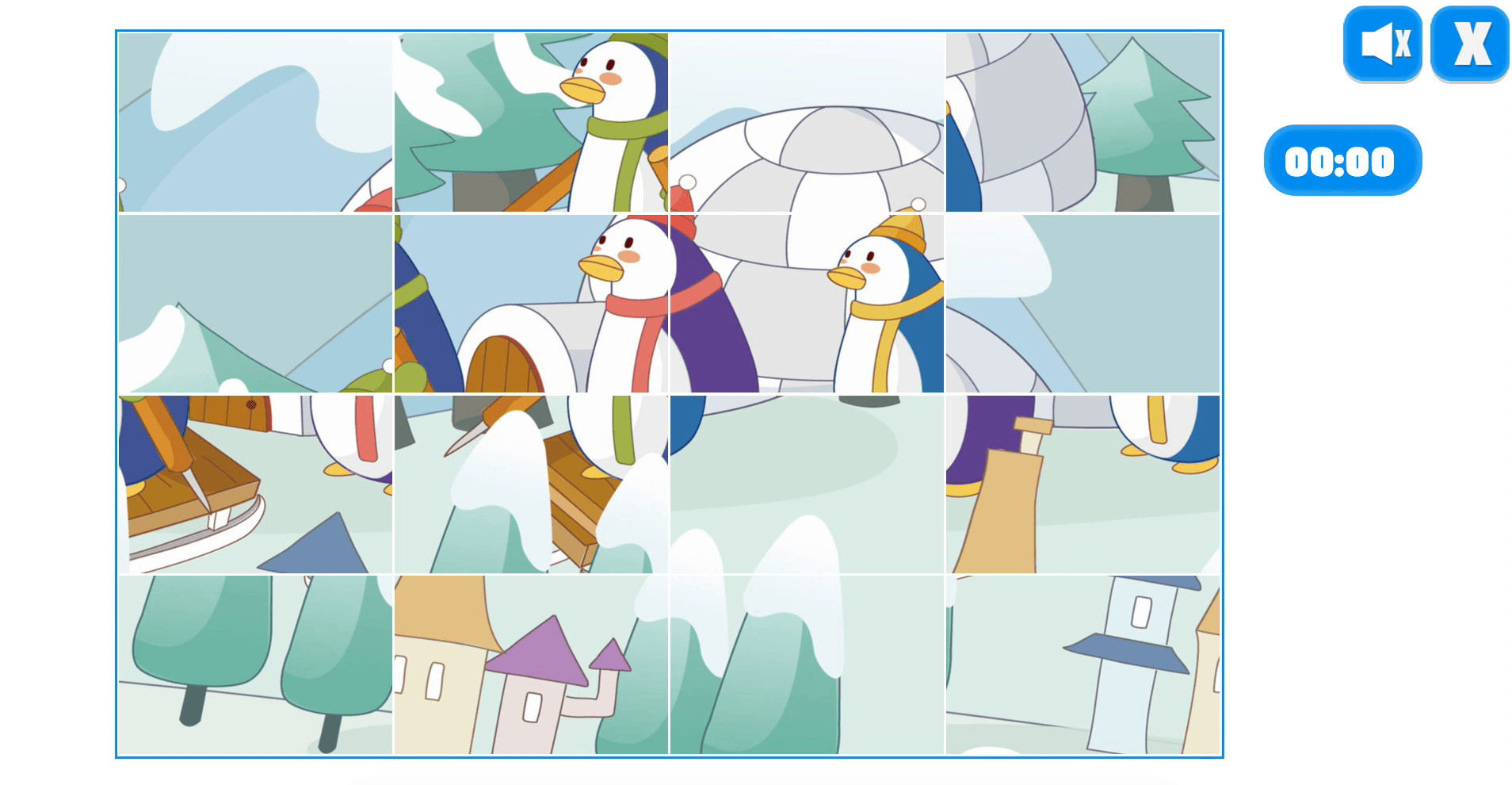 Cute Penguin Slide Screenshot 5