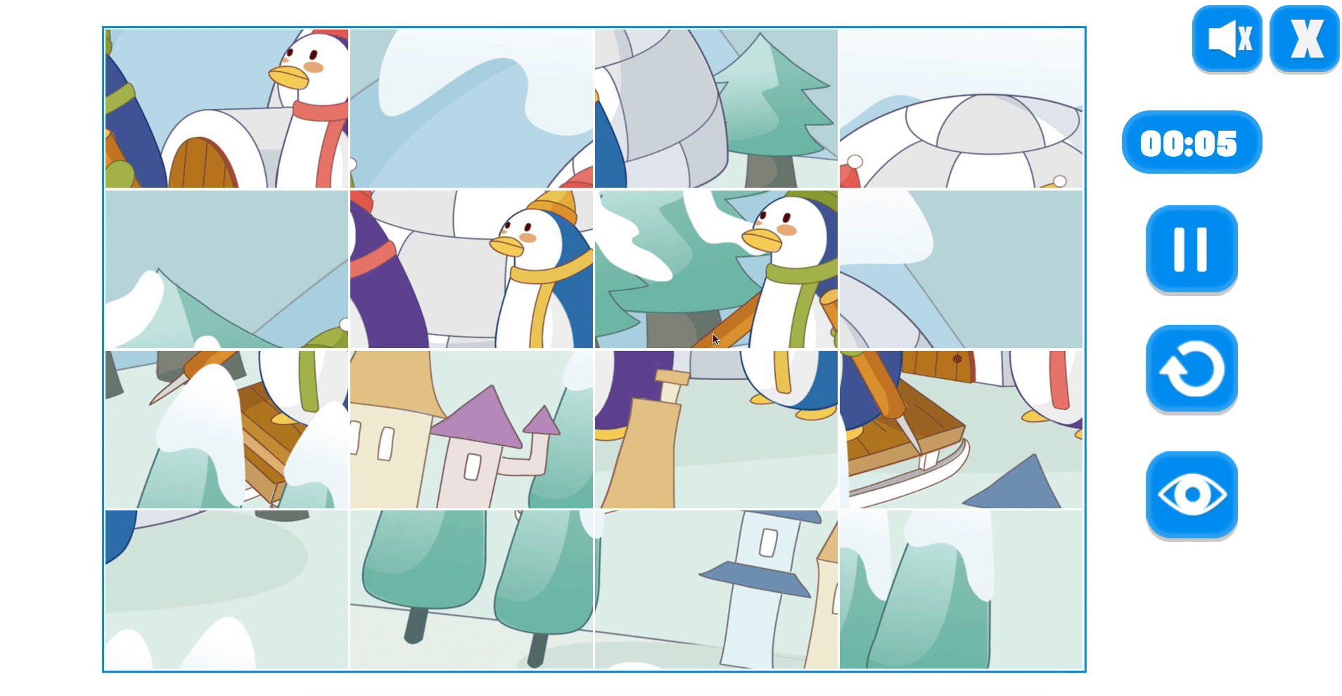 Cute Penguin Slide Screenshot 7