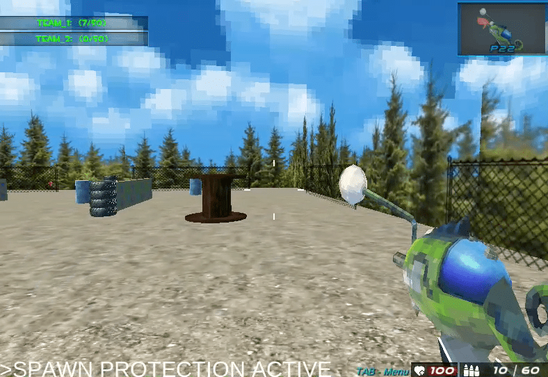 Paintball Fun Shooting Multiplayer Screenshot 2