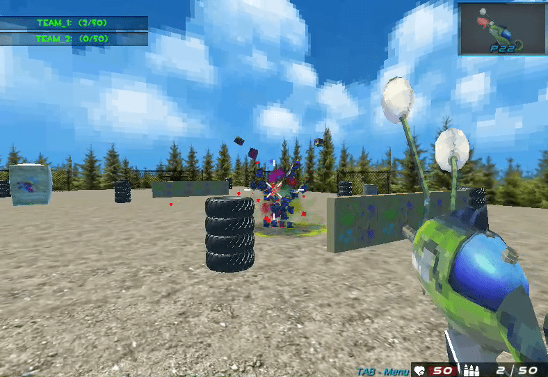 Paintball Fun Shooting Multiplayer Screenshot 3