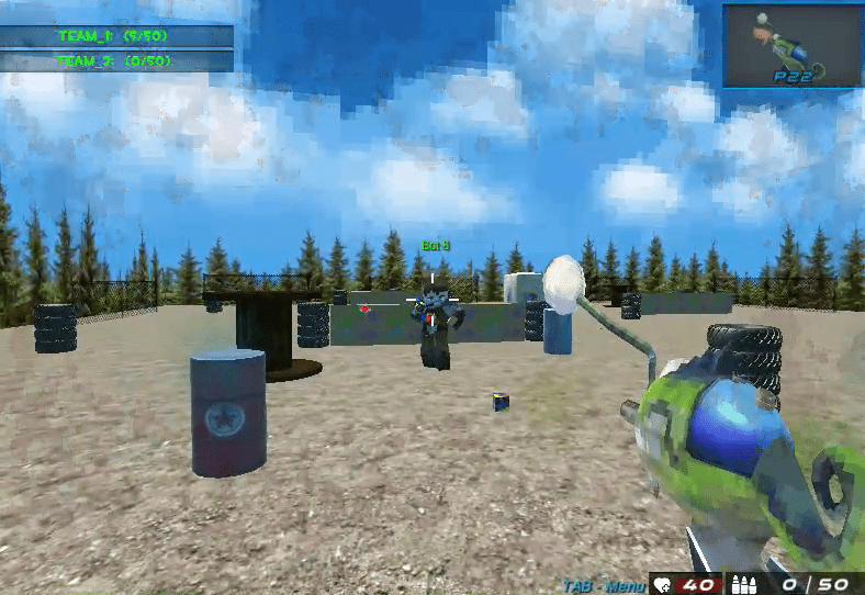 Paintball Fun Shooting Multiplayer Screenshot 9