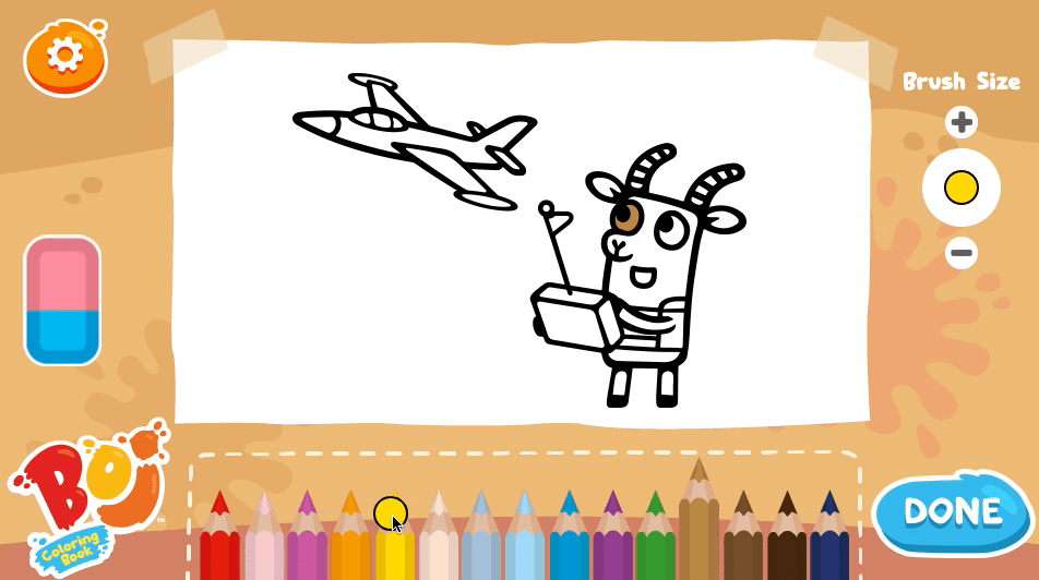 Boj Coloring Book Screenshot 1 Boj Coloring Book Screenshot 1