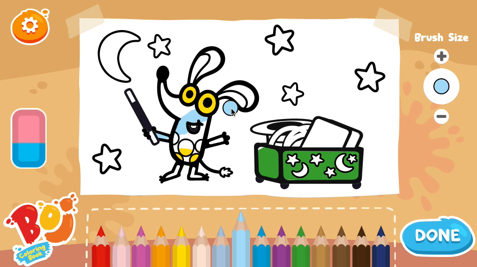 Boj Coloring Book Screenshot 10 Boj Coloring Book Screenshot 10