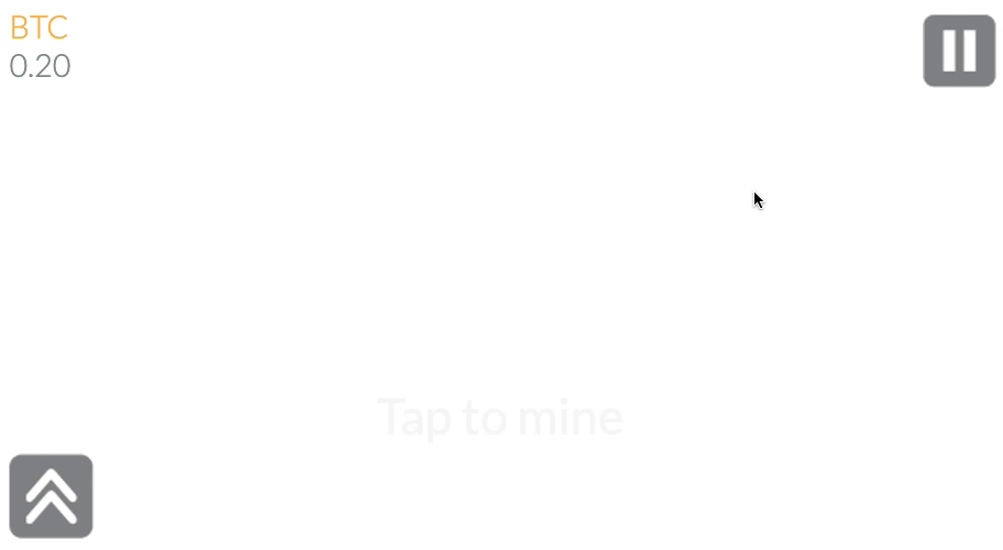 Bitcoin Tap Tap Mine Screenshot 1