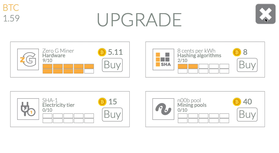 Bitcoin Tap Tap Mine Screenshot 13