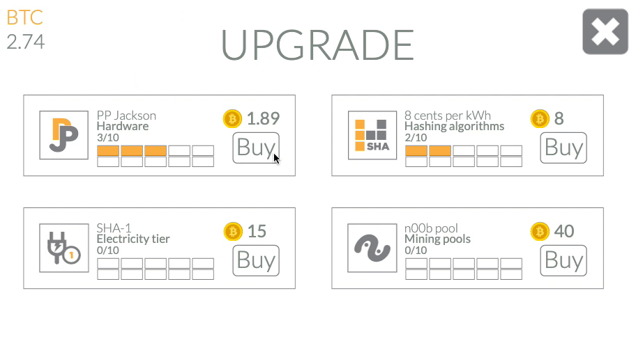 Bitcoin Tap Tap Mine Screenshot 14