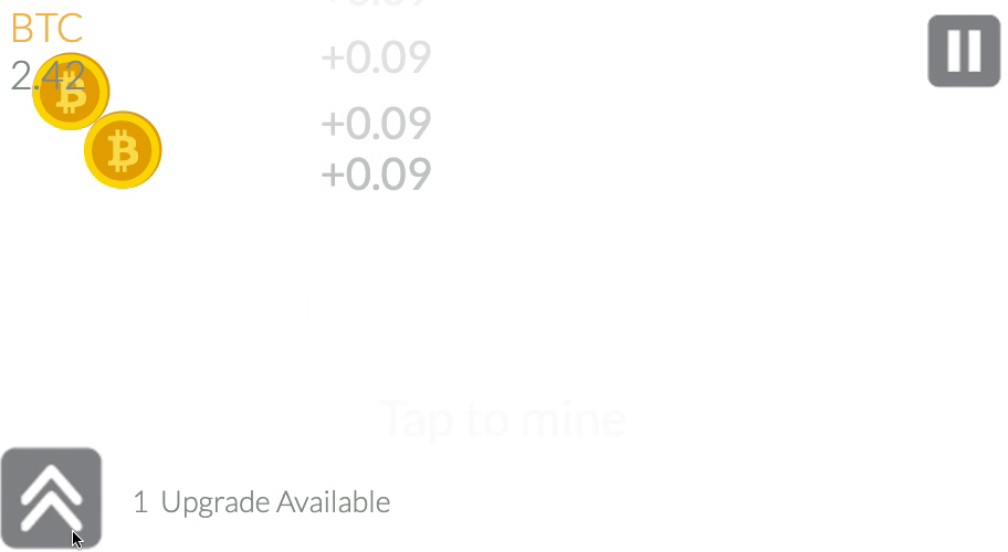 Bitcoin Tap Tap Mine Screenshot 2