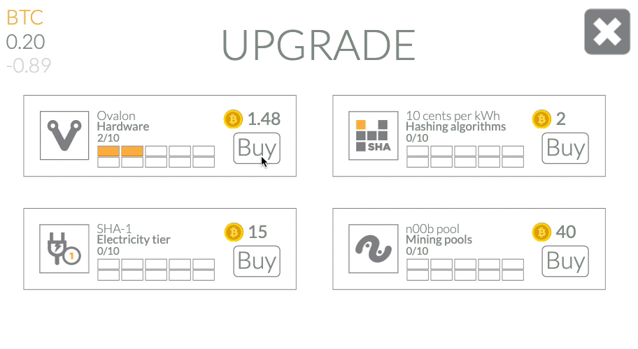 Bitcoin Tap Tap Mine Screenshot 6