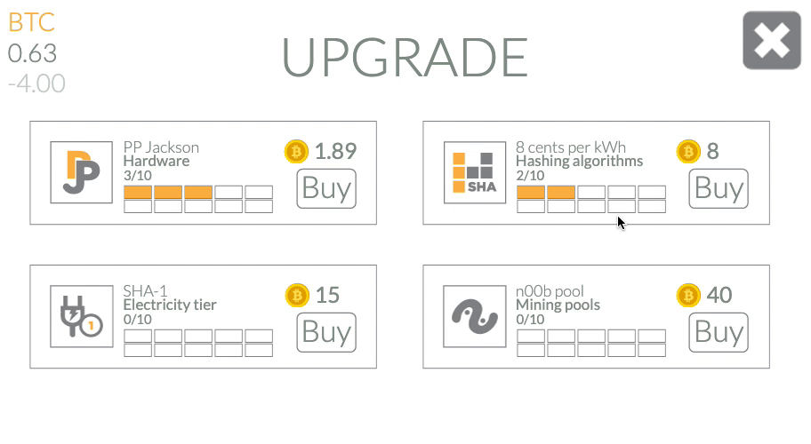 Bitcoin Tap Tap Mine Screenshot 8