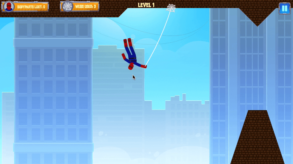 Spidey Swing Screenshot 2