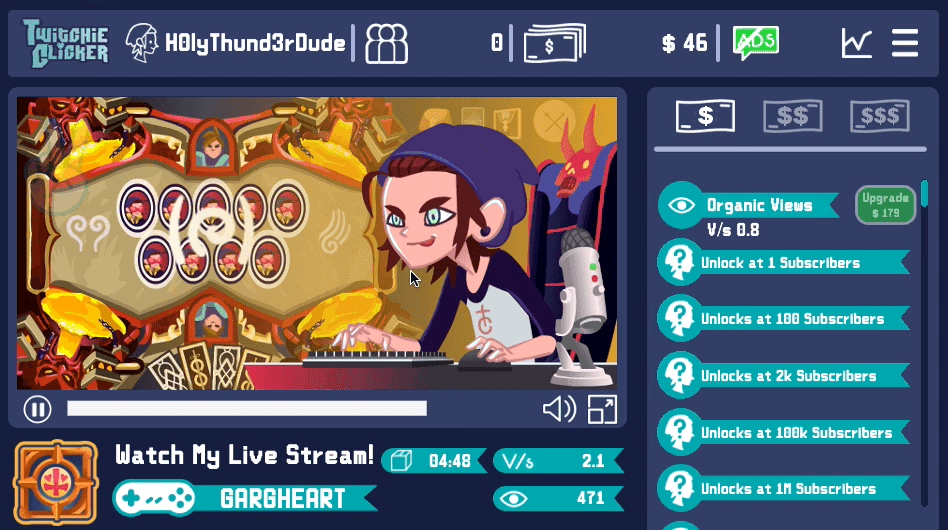 Twitchie Clicker Screenshot 7 Twitchie Clicker Screenshot 7