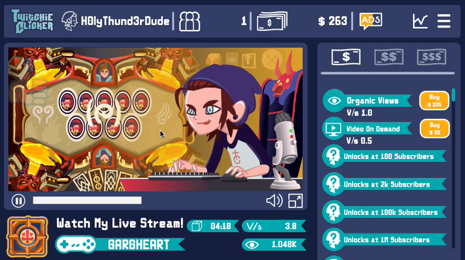 Twitchie Clicker Screenshot 8 Twitchie Clicker Screenshot 8