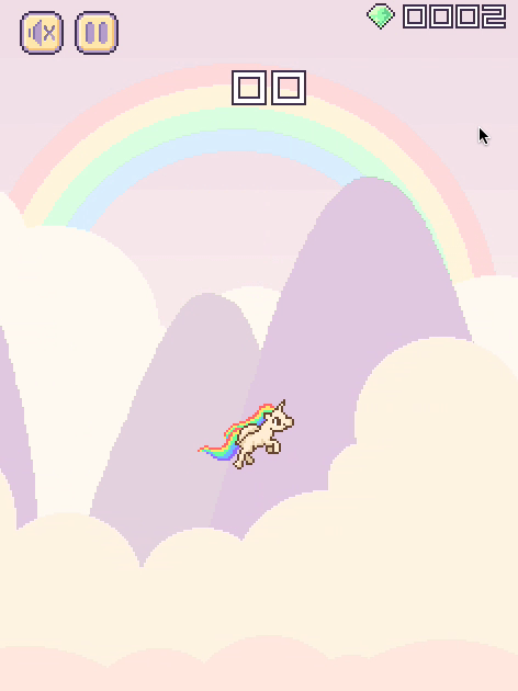 Flappy Unicorn Screenshot 1