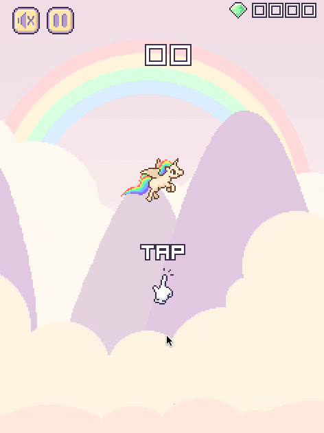 Flappy Unicorn Screenshot 2 Flappy Unicorn Screenshot 2