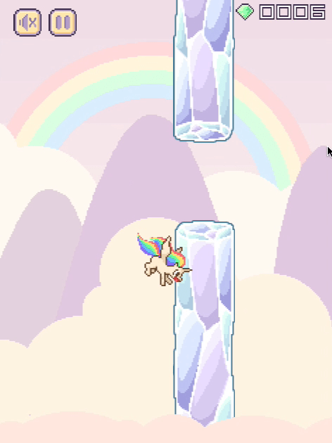 Flappy Unicorn Screenshot 4 Flappy Unicorn Screenshot 4