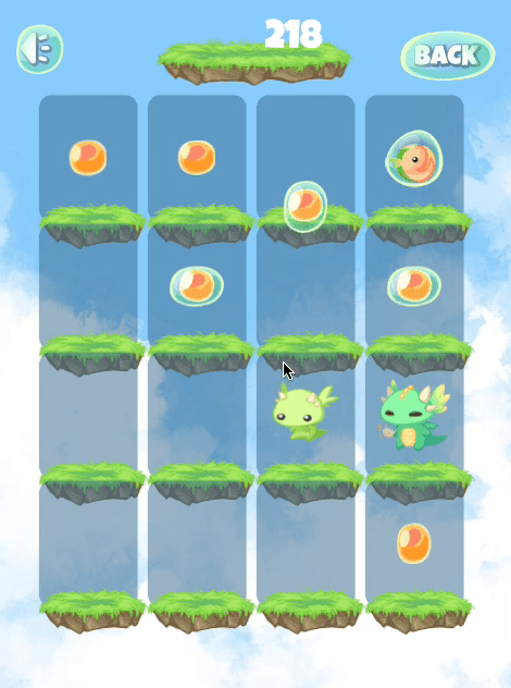 2048 Dragon Island Screenshot 1