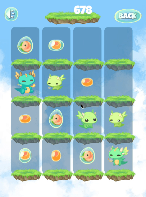 2048 Dragon Island Screenshot 3