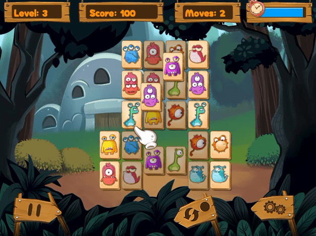 Monster Mahjong Screenshot 2 Monster Mahjong Screenshot 2