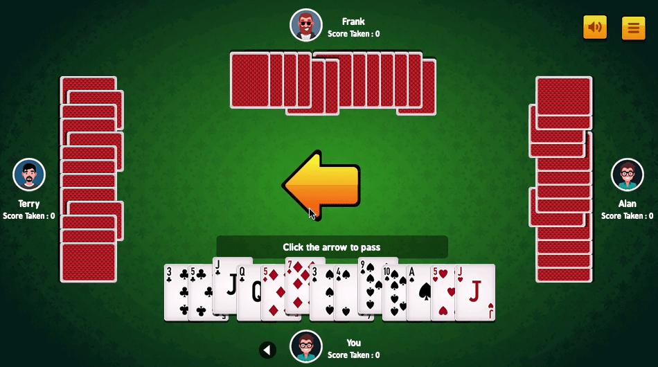 Hearts Screenshot 5 Hearts Screenshot 5