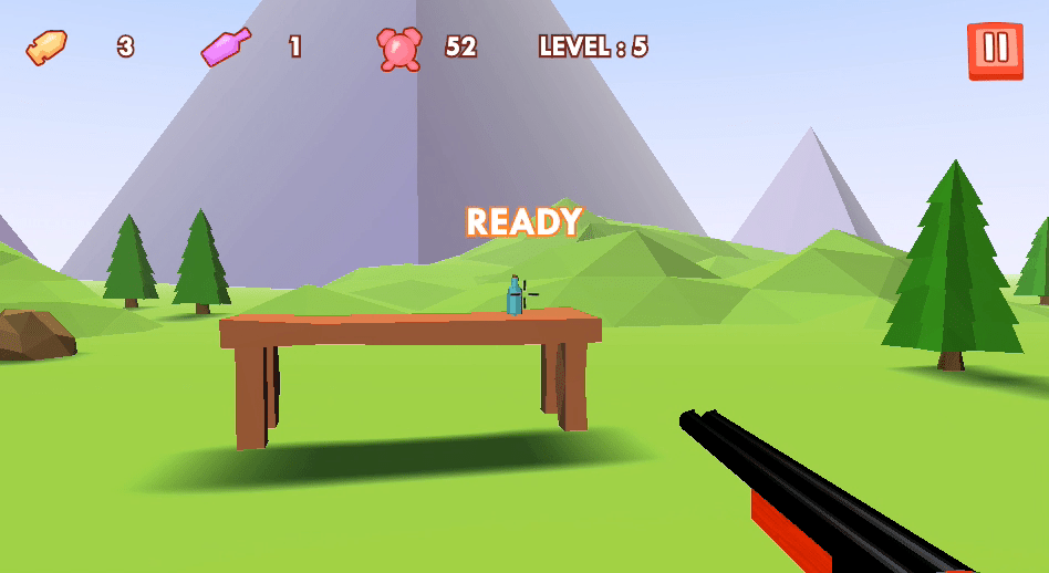 3D Bottle Shooter Screenshot 3