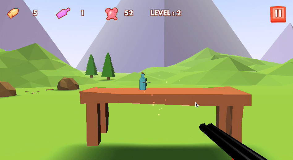 3D Bottle Shooter Screenshot 8