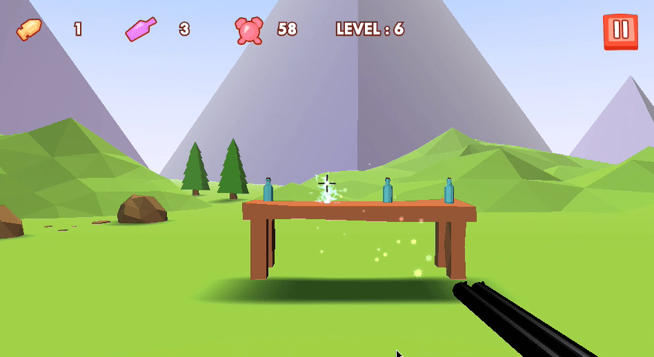 3D Bottle Shooter Screenshot 9