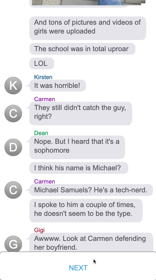 High School Gossip Screenshot 5 High School Gossip Screenshot 5