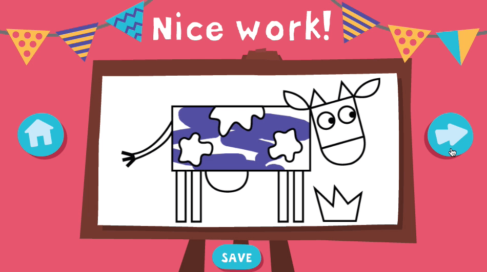Arty Mouse Coloring Book Screenshot 1 Arty Mouse Coloring Book Screenshot 1