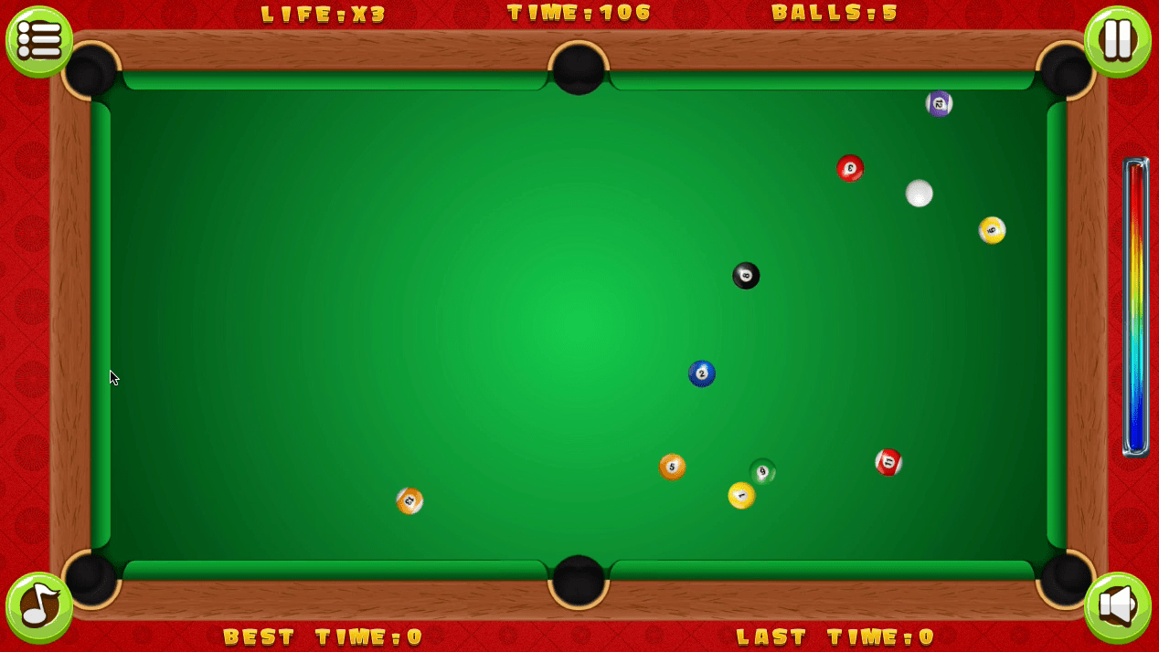 Billiards Game Screenshot 2