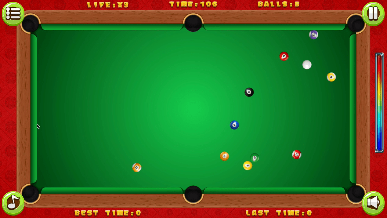 Billiards Game Screenshot 2 Billiards Game Screenshot 2