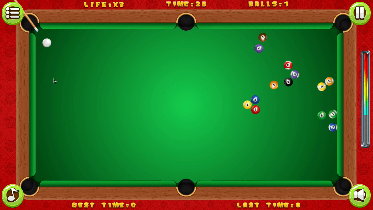 Billiards Game Screenshot 3