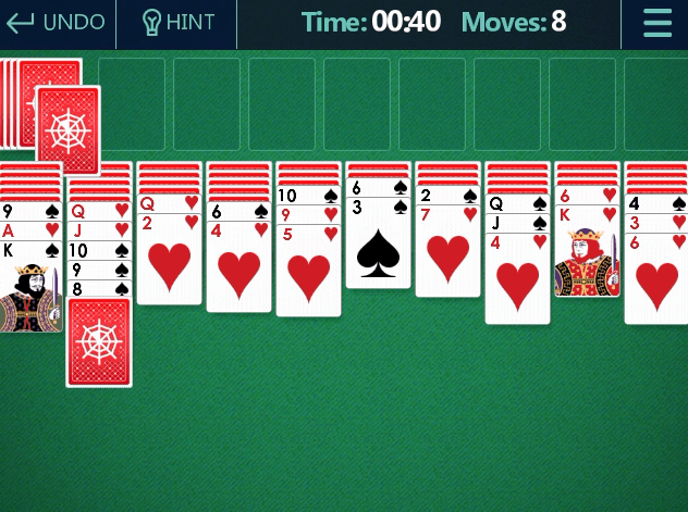 Spider Solitaire Screenshot 11