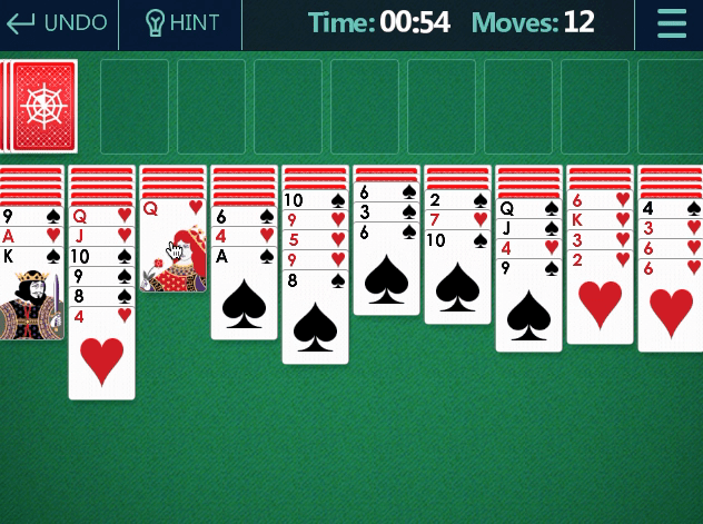 Spider Solitaire Screenshot 15