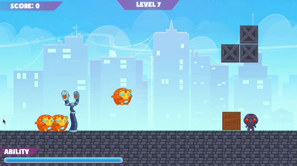 Mango Piggy Piggy Hero Screenshot 1