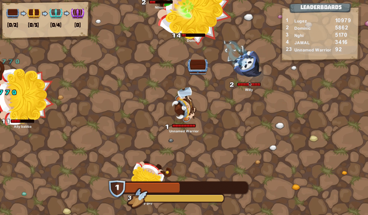 MiniGiants.io Screenshot 2