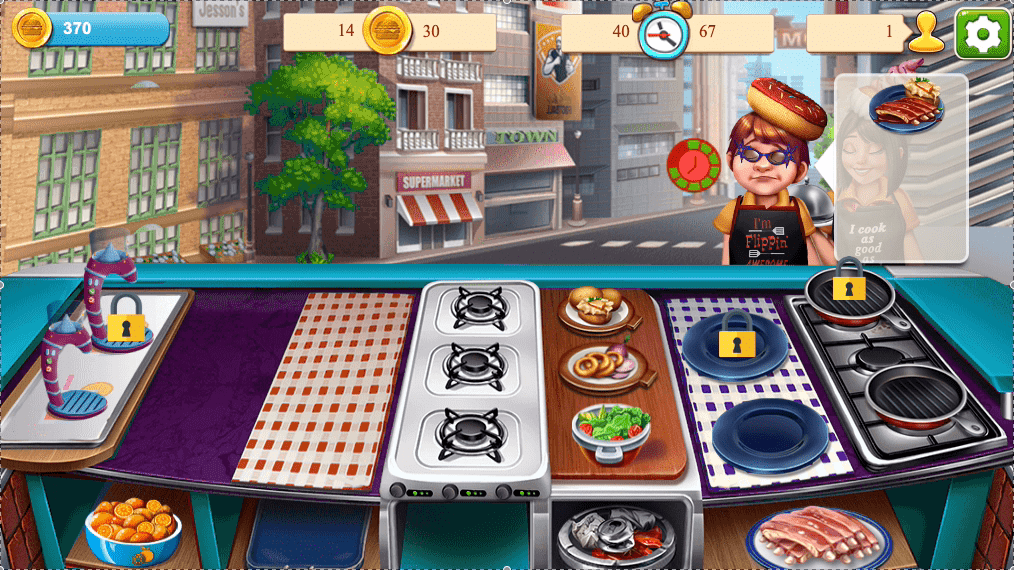 Сooking Fast 3: Ribs and Pancakes Screenshot 1