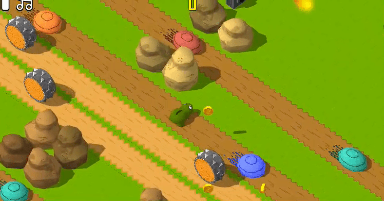 Froggy Crosses The Road Screenshot 1