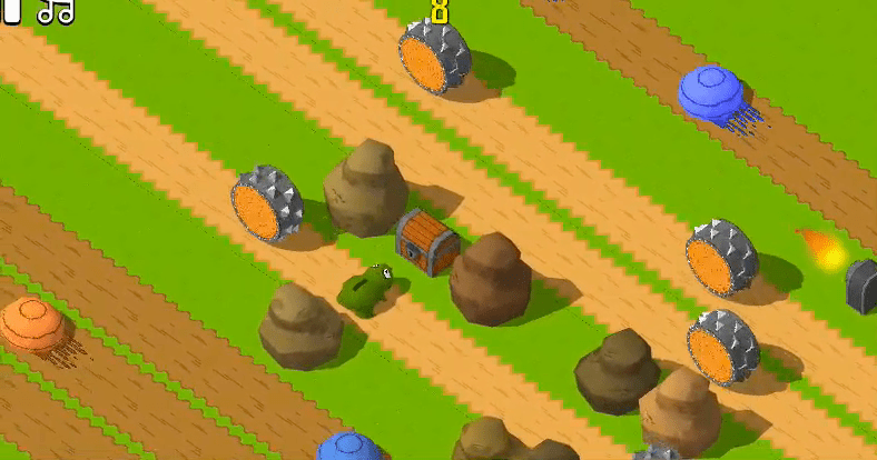 Froggy Crosses The Road Screenshot 2 Froggy Crosses The Road Screenshot 2