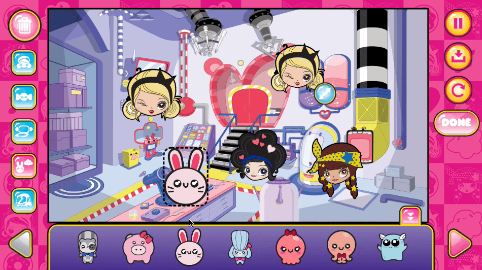 Kuu Kuu Harajuku Stickers Screenshot 12 Kuu Kuu Harajuku Stickers Screenshot 12