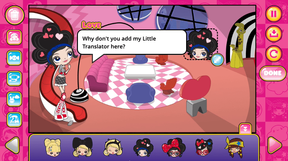 Kuu Kuu Harajuku Stickers Screenshot 2 Kuu Kuu Harajuku Stickers Screenshot 2