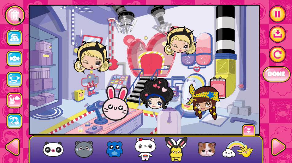 Kuu Kuu Harajuku Stickers Screenshot 5