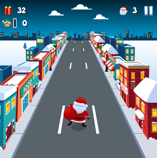 Santa City Run Screenshot 11