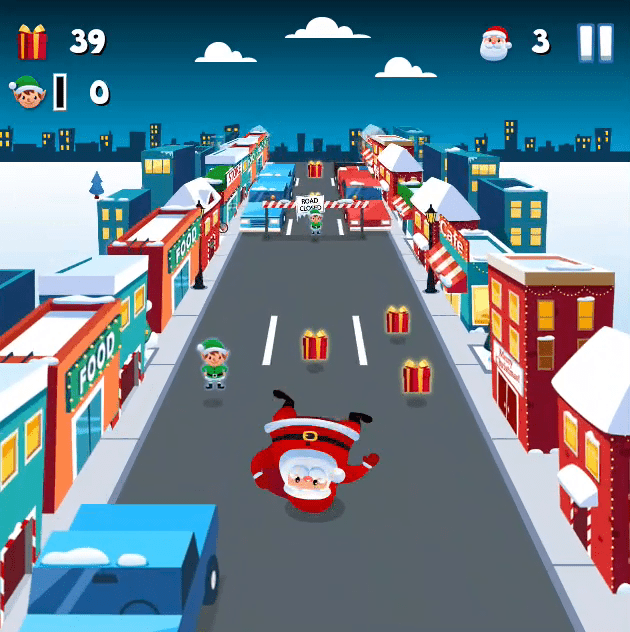 Santa City Run Screenshot 12